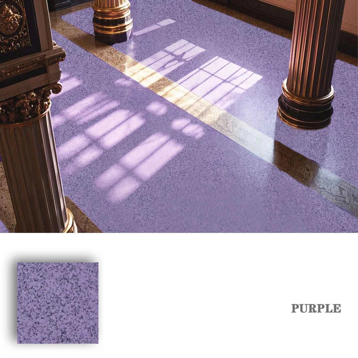 High-Gloss Marble Finish Epoxy Floor Coating