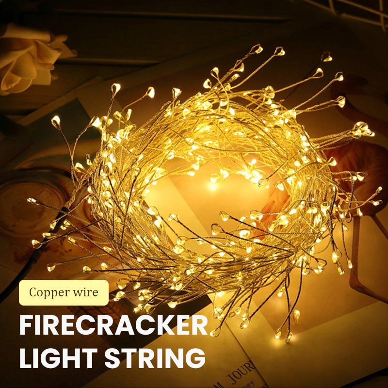 ✨49% OFF Starts Today!🎁Copper Wire Firecracker Light String