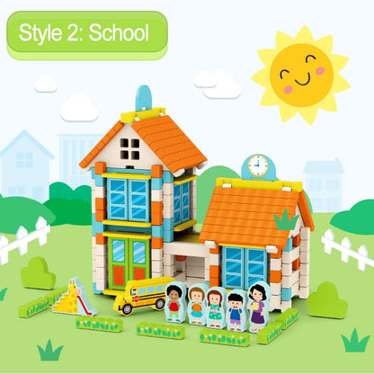 🏡 Bonding ThroughBuilding l EnidlessCreativity Together| Creative Building Toys for Kids