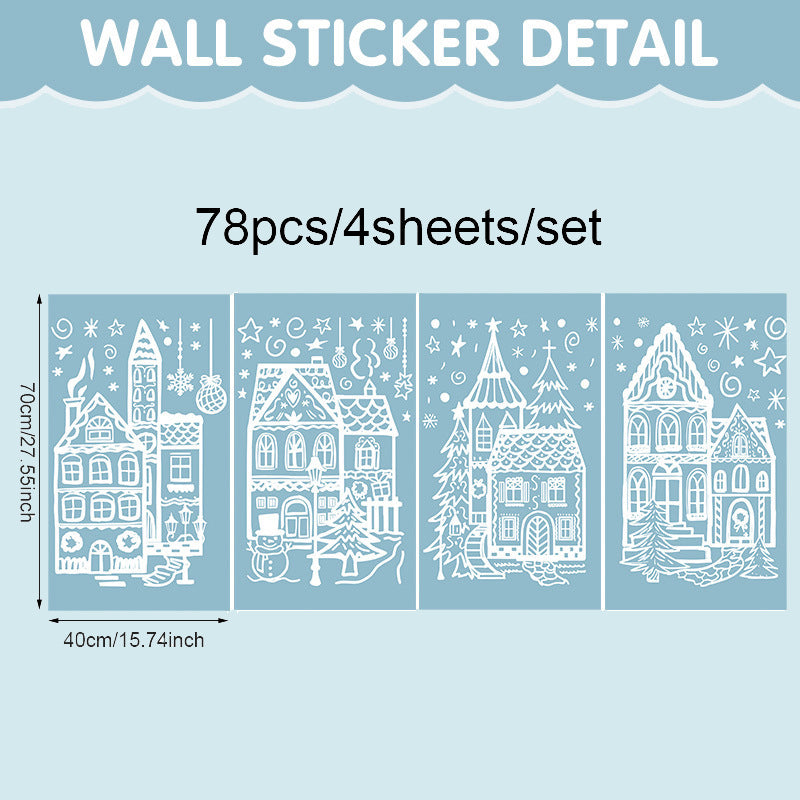 Christmas Village Stickers