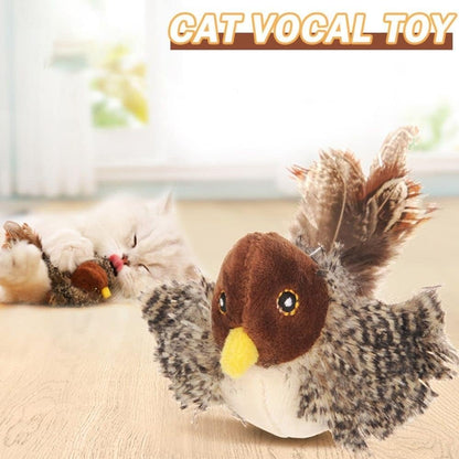 🔥Last Day Promotion - 49% OFF🎁 😻Interactive Chirping Bird Cat Toy