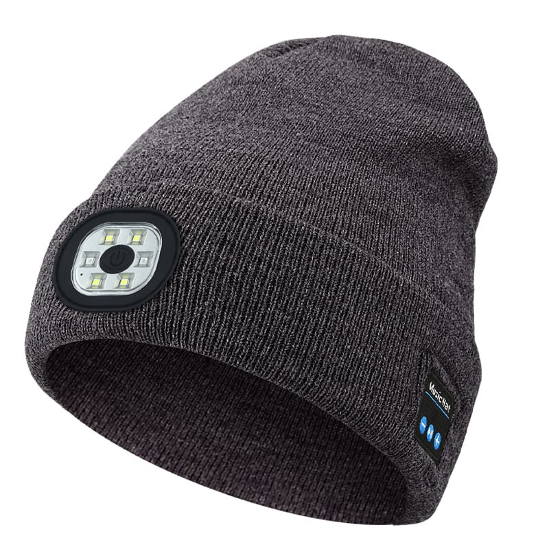 🔥Christmas Sale🎄LED Bluetooth Beanie