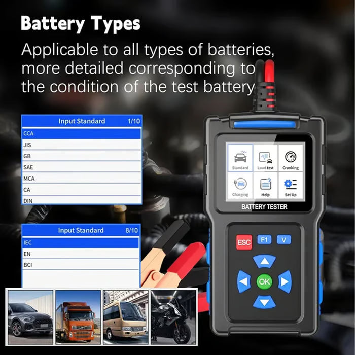 🎁2025 Hot Sale 50% OFF💥Car Battery Tester 12V Load Tester