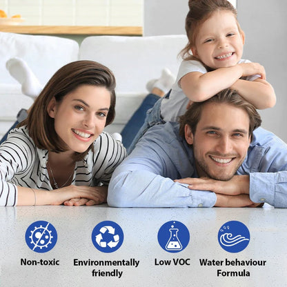 High-Gloss Marble Finish Epoxy Floor Coating