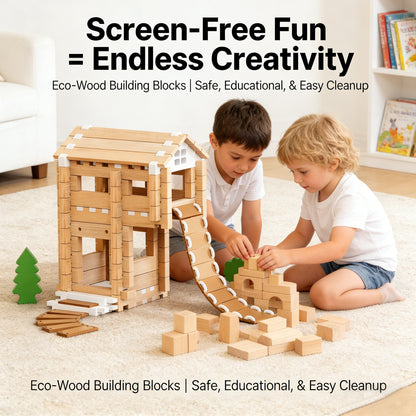 🏡 Bonding ThroughBuilding l EnidlessCreativity Together| Creative Building Toys for Kids