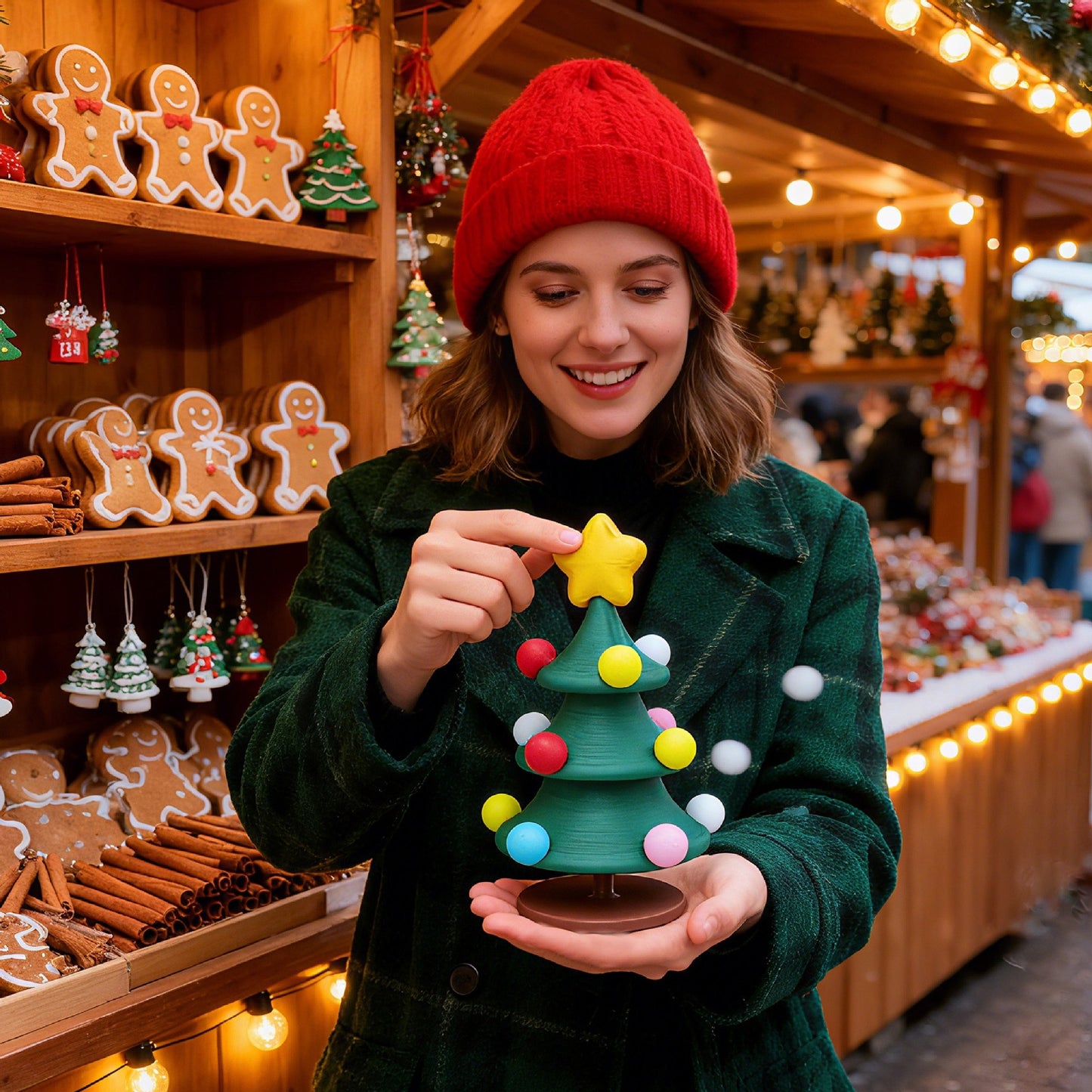 ✨Last Day Promotio🎁 A Rotating Christmas tree