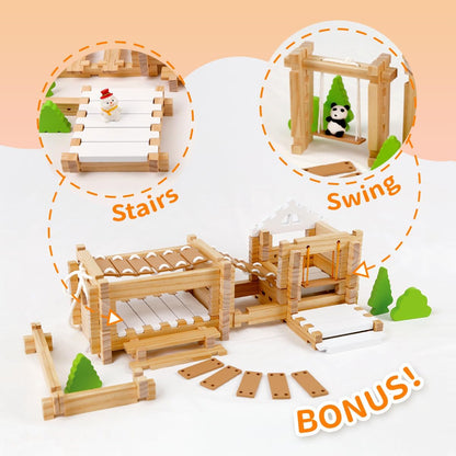 🏡 Bonding ThroughBuilding l EnidlessCreativity Together| Creative Building Toys for Kids