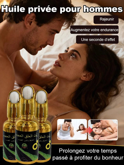 【Effet en une seconde】Huile essentielle de sangsue pour l'agrandissement du pénis