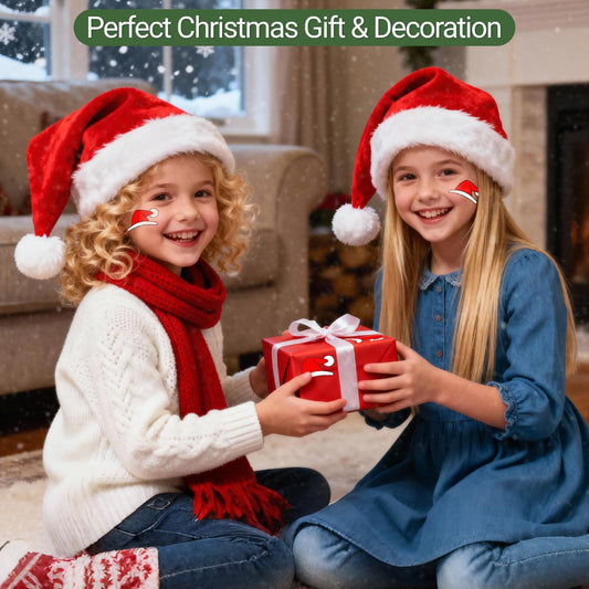 3D Christmas hat car sticker