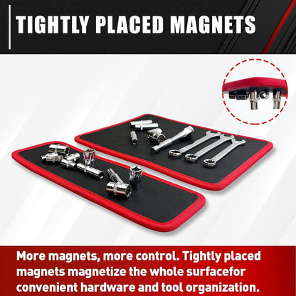 Transform Your Workspace with the Ultimate Magnetic Tool Parts Mat Set! 🛠️