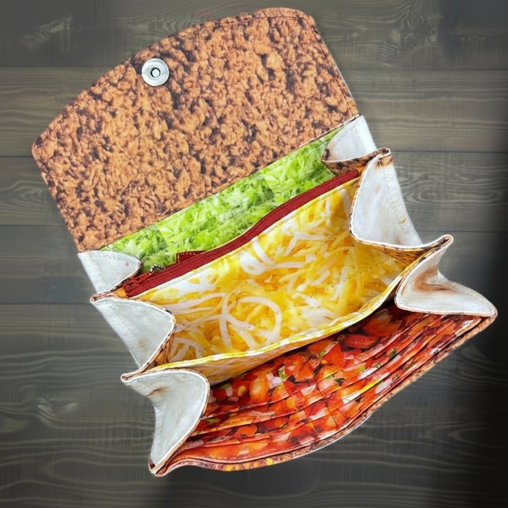 The Burrito Wallet – Your All-in-One Style & Storage Wrap! 🌯✨