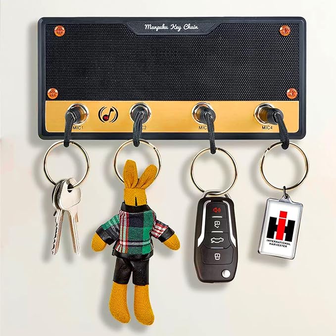 Guitar Amp Key Holder for Wall Mount