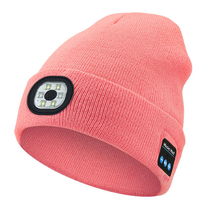 🔥Christmas Sale🎄LED Bluetooth Beanie