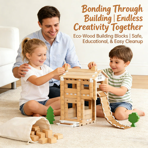 🏡 Bonding ThroughBuilding l EnidlessCreativity Together| Creative Building Toys for Kids