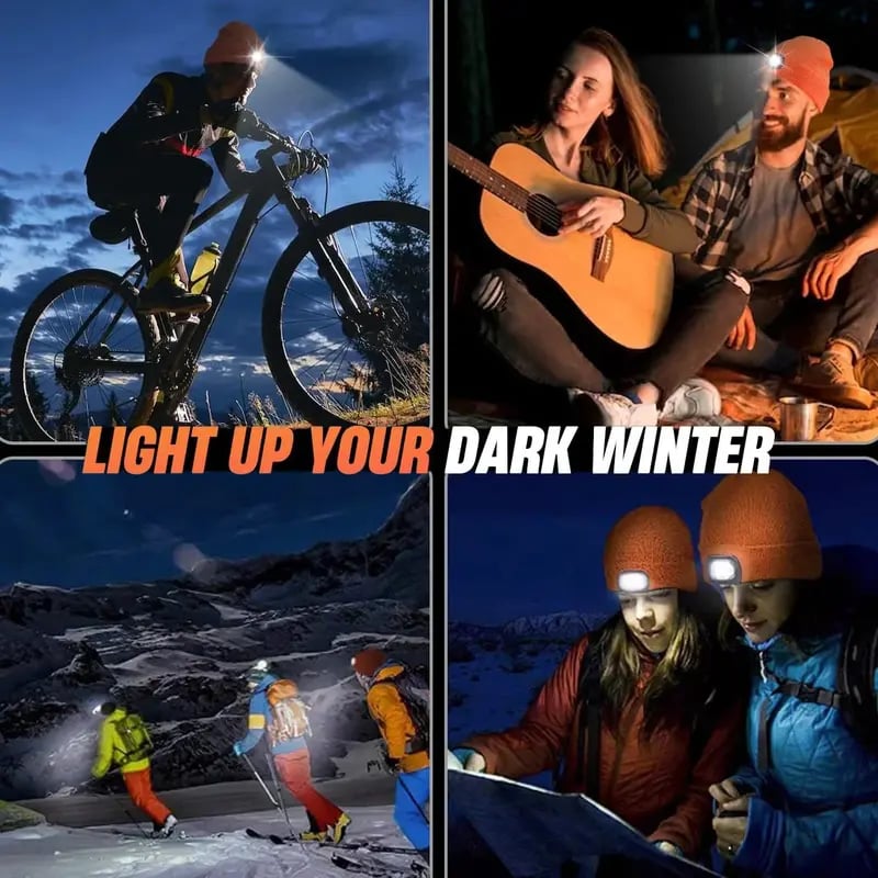 🔥Christmas Sale🎄LED Bluetooth Beanie