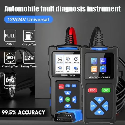 🎁2025 Hot Sale 50% OFF💥Car Battery Tester 12V Load Tester