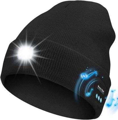 🔥Christmas Sale🎄LED Bluetooth Beanie