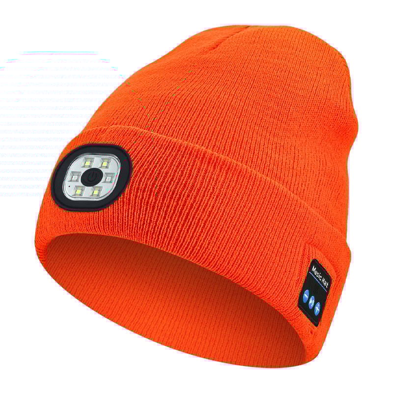 🔥Christmas Sale🎄LED Bluetooth Beanie