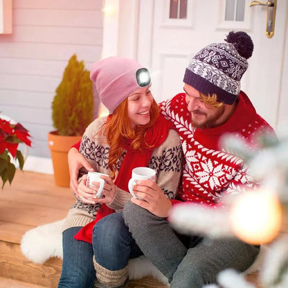 🔥Christmas Sale🎄LED Bluetooth Beanie