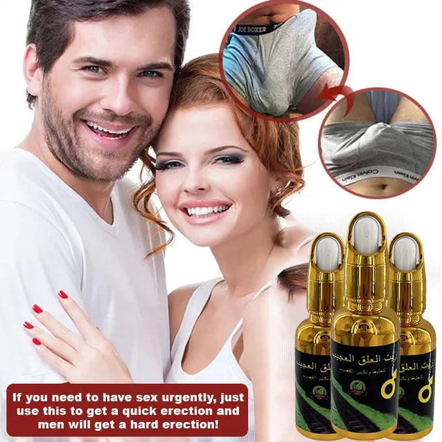 【Effect in one second】Leech essential oil for male enlargement