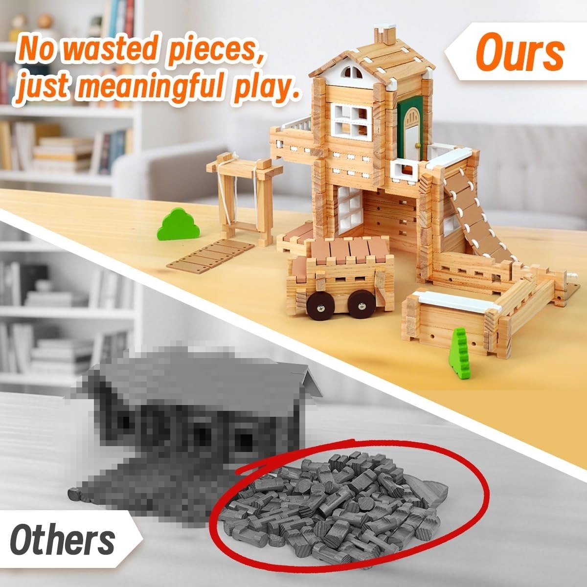 🏡 Bonding ThroughBuilding l EnidlessCreativity Together| Creative Building Toys for Kids