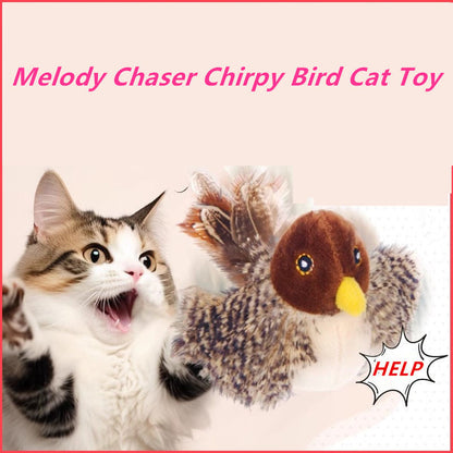 🔥Last Day Promotion - 49% OFF🎁 😻Interactive Chirping Bird Cat Toy