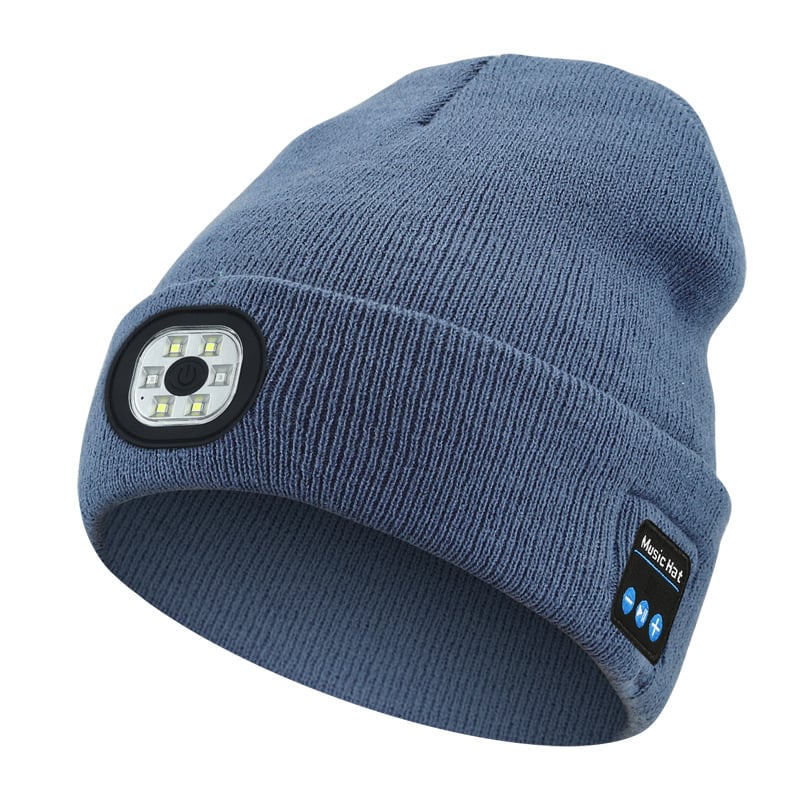 🔥Christmas Sale🎄LED Bluetooth Beanie