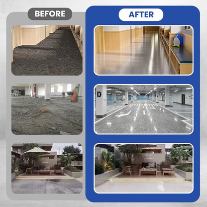 High-Gloss Marble Finish Epoxy Floor Coating