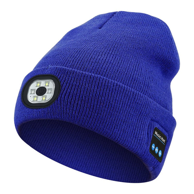 🔥Christmas Sale🎄LED Bluetooth Beanie