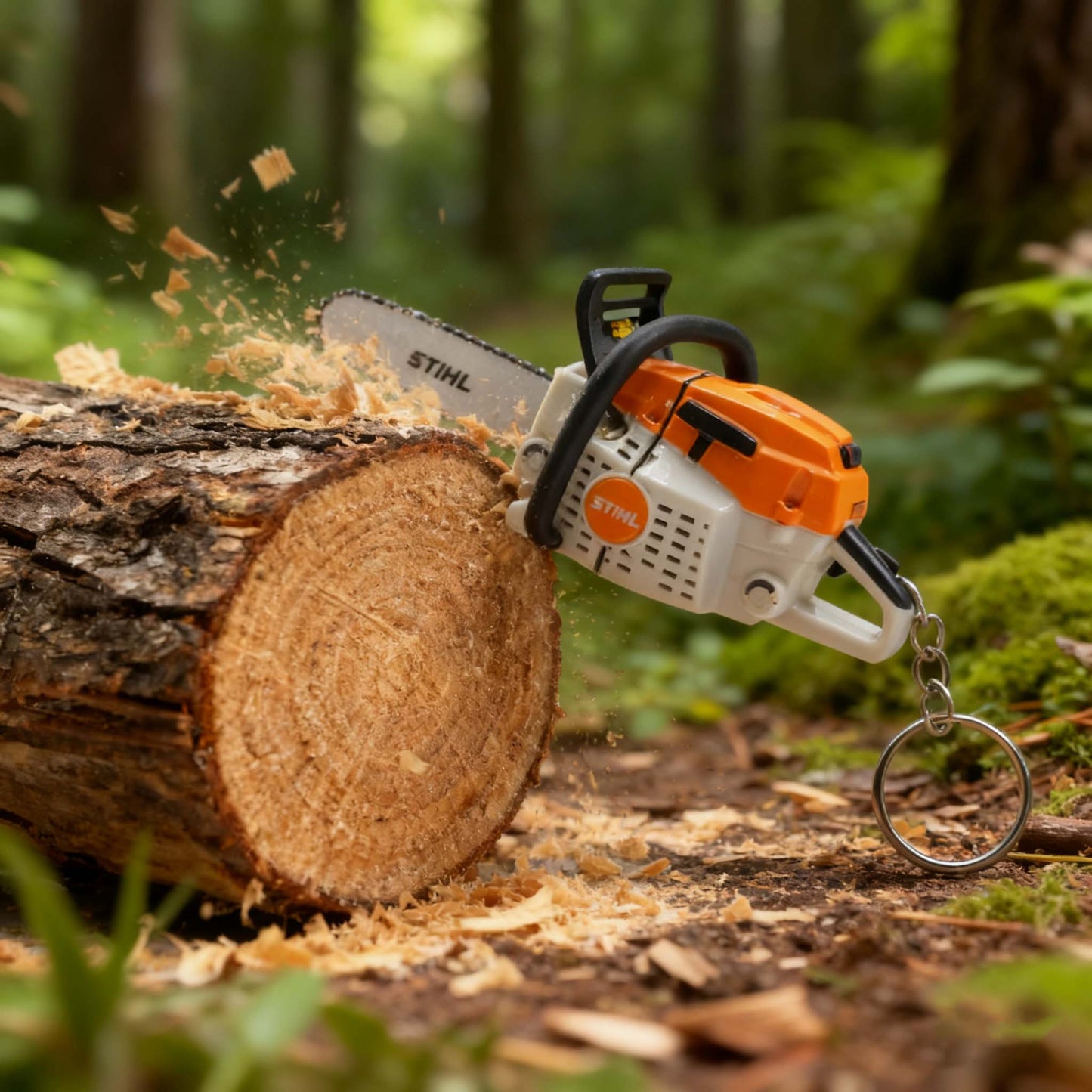 🔥Stihl Battery Operated Chainsaw Keyring