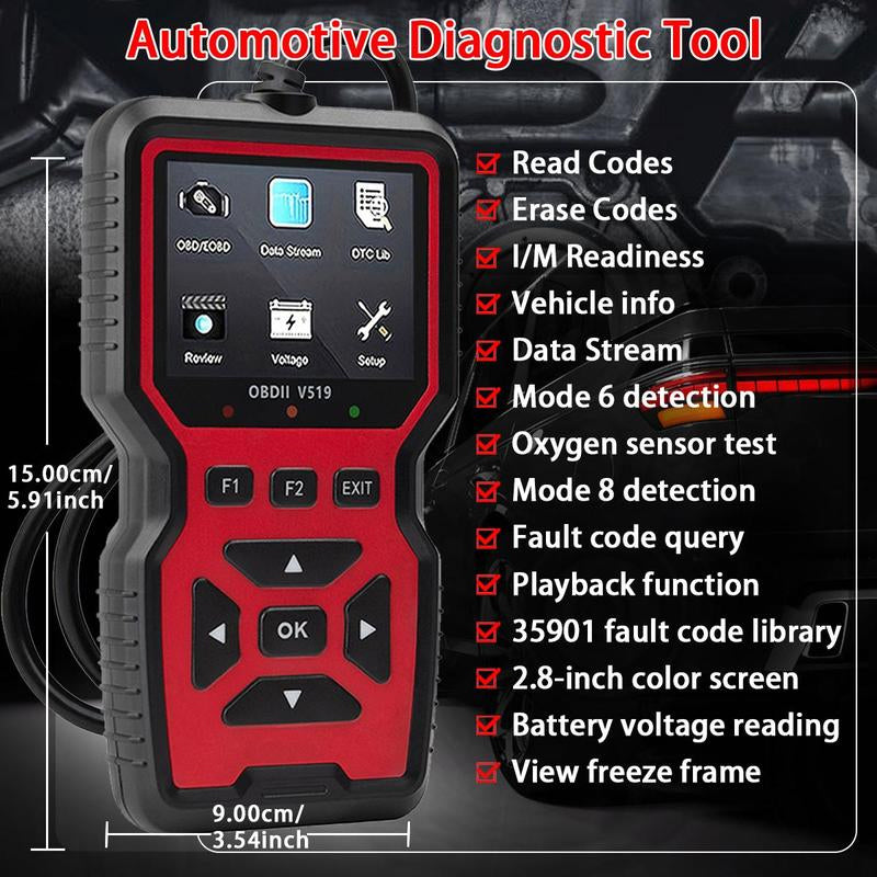 🔥Hot Sale🔥OBD2 Scanner Car Engine Diagnostic Tool