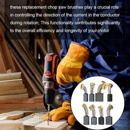Carbon Brush Set for Electric Tools